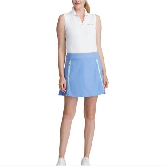 RLX Ralph Lauren Dresses & Skirts - RLX Ralph Lauren Skort Womens Medium Flounce Jersey Golf Blue Green